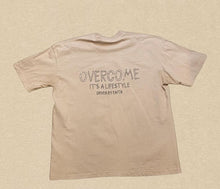 Load image into Gallery viewer, OVERCOME LIFESTYLE Beige T-Shirt
