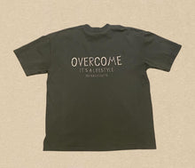 Load image into Gallery viewer, OVERCOME LIFESTYLE Army Green T-Shirt
