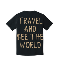 Load image into Gallery viewer, Wuo the Traveler Black T-Shirt
